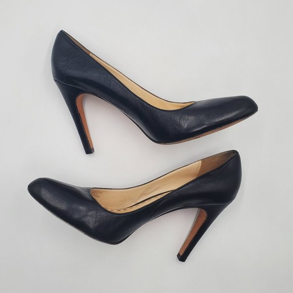 Coach Black Leather Heels - Picture 10 of 16